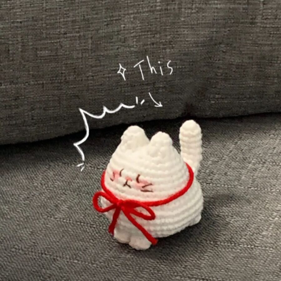 no sew cat crochet pattern