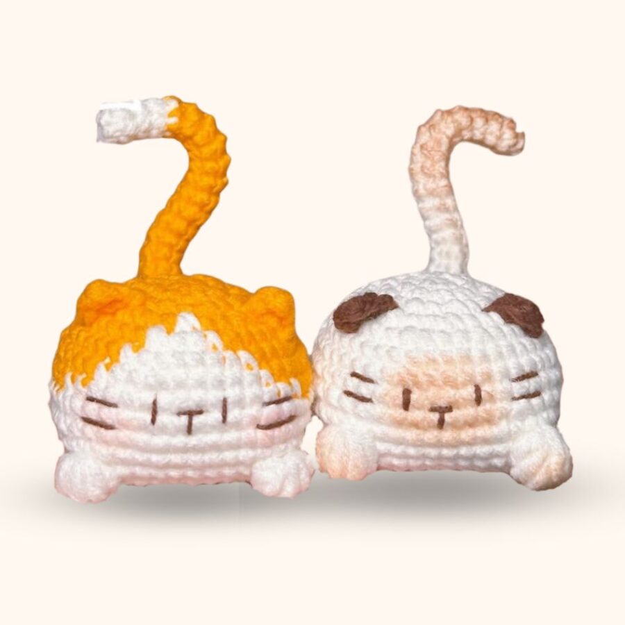 3in1 bun cat loaf crochet pattern